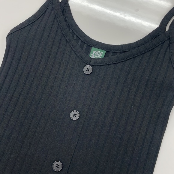 NWOT • Black Rib Knit Dress - Picture 8 of 13